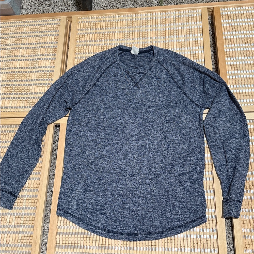 Abercrombie & Fitch Blue Crewneck Sweater